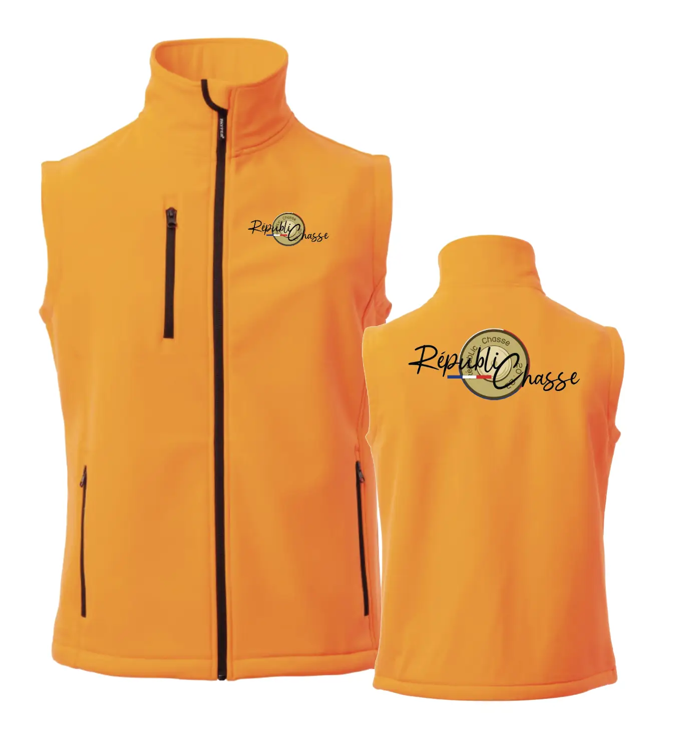 Gilet softshell orange
