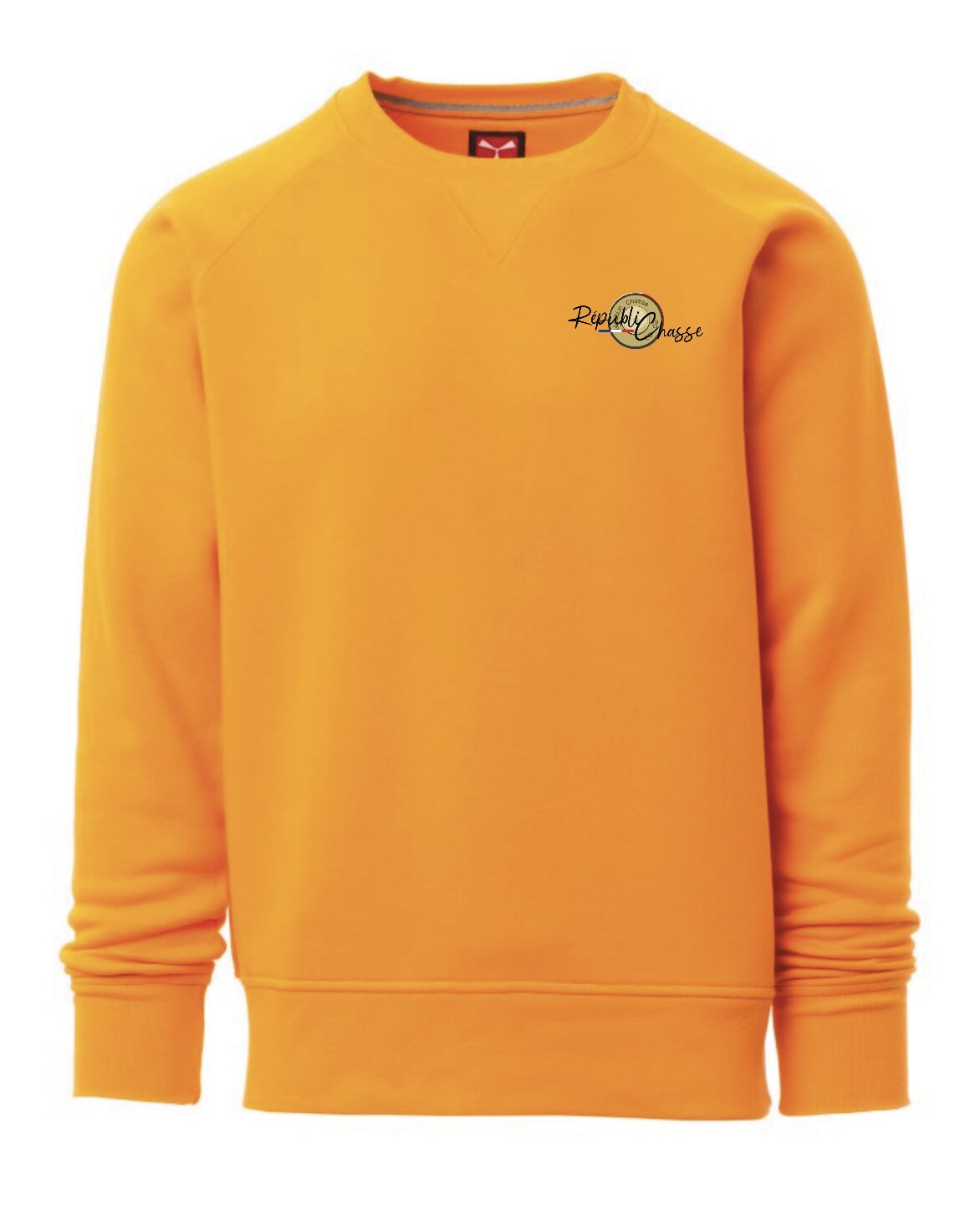 Sweat orange - Broderie – Image 2