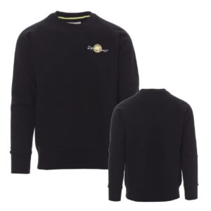 Sweat noir - Broderie