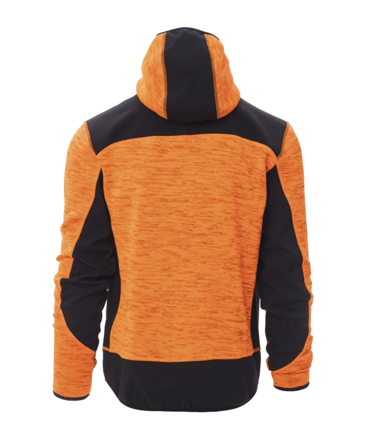 Veste softshell tissée orange - broderie – Image 3