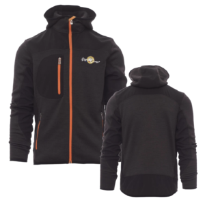 Veste softshell tissée noire – broderie