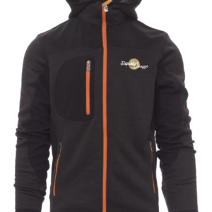 Veste softshell tissée noire – broderie